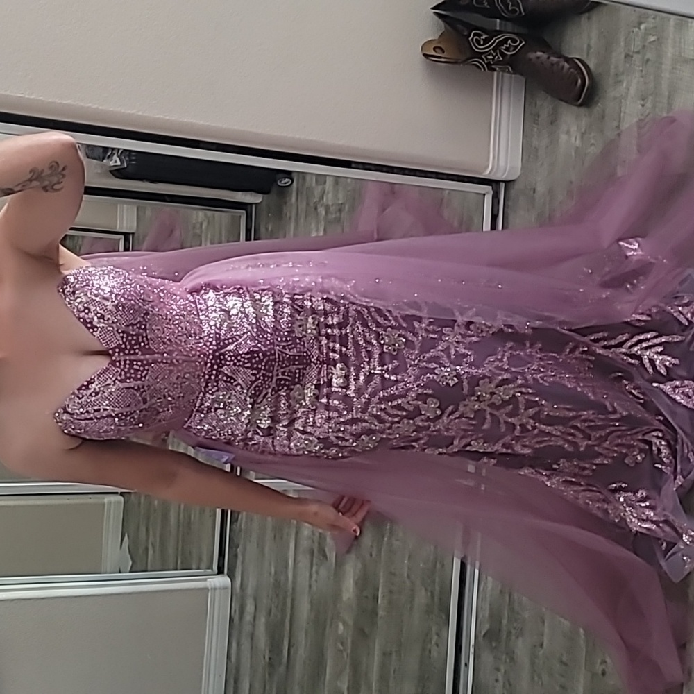 Amethyst gown